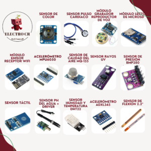 Kit de sensores avanzados Arduino