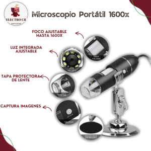 Microscopio portátil