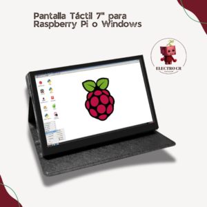 Pantalla de 7" Táctil para Raspberry Pi