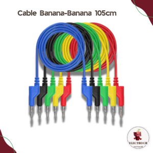 Cable de tipo banana banana