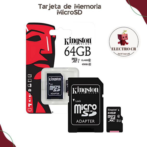 Tarjeta de Memoria Kingston 64GB