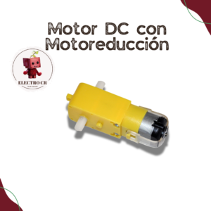 Motor DC con Motoreductor