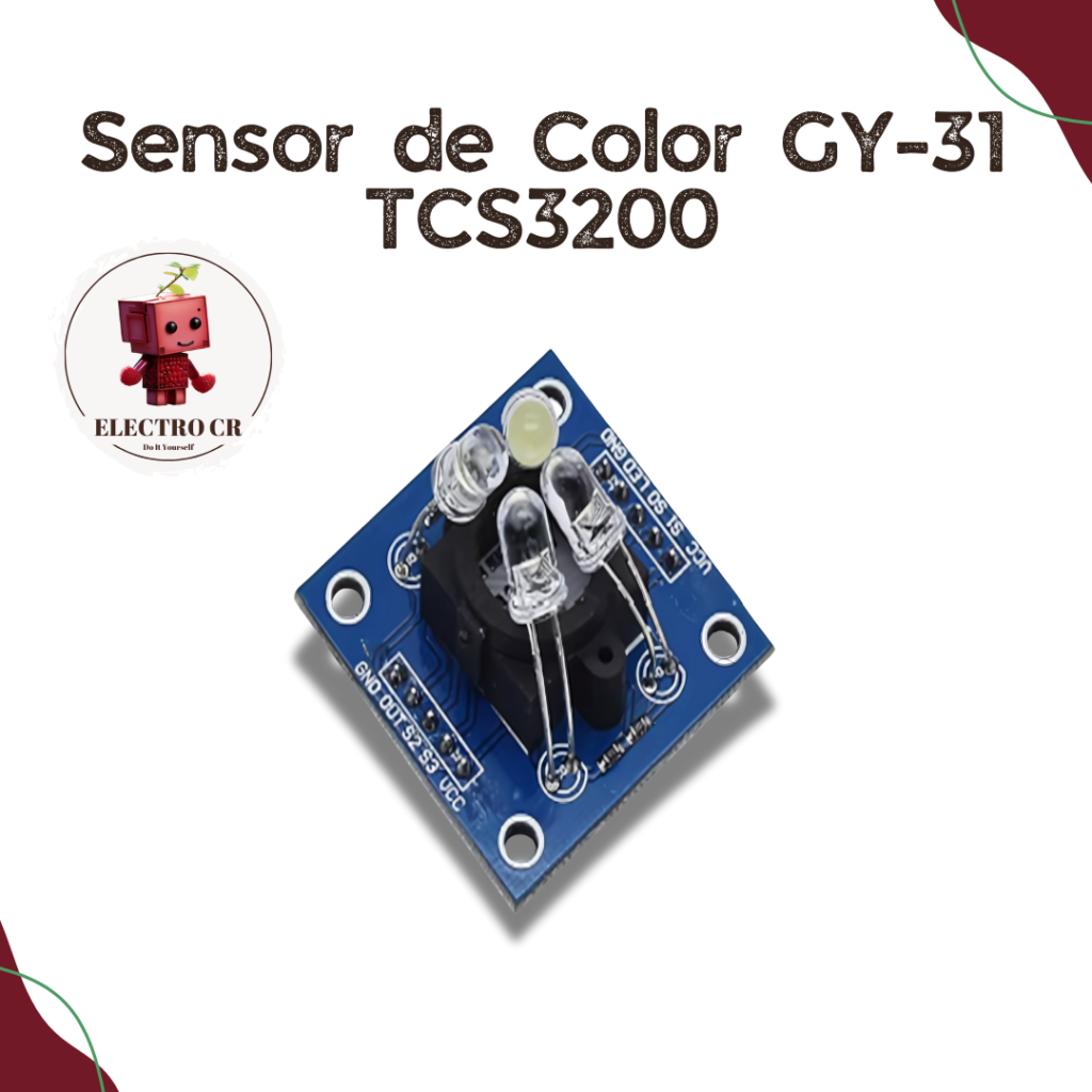 Sensor de Color GY-31 TCS3200 - Electro CR