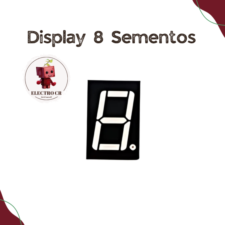 🔢 Display 8 Segmentos - Electro CR