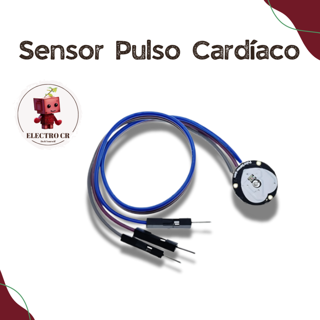 Sensor Cardio 💓 Sensor Pulso Cardíaco - Electro CR