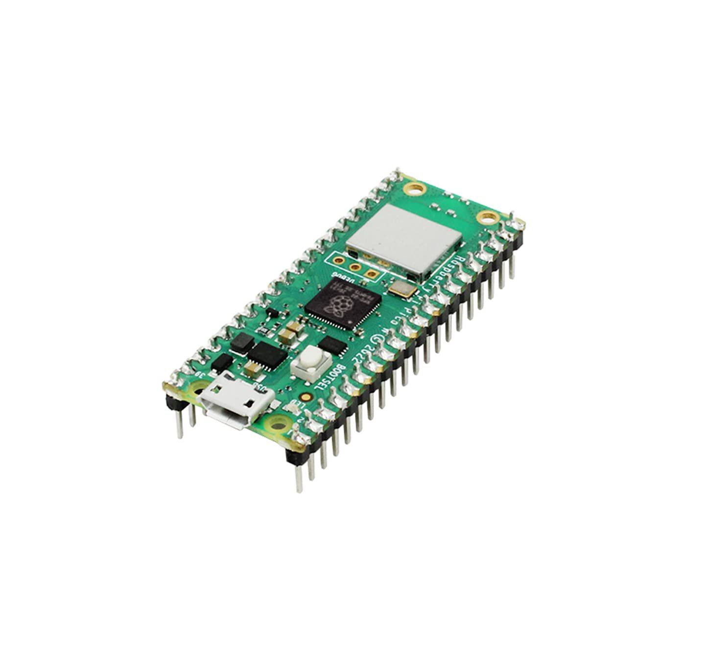 Raspberry Pi Pico con Pines Soldados (Versión 2022)