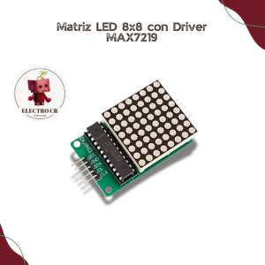 Matriz LED 8x8 con Driver MAX7219