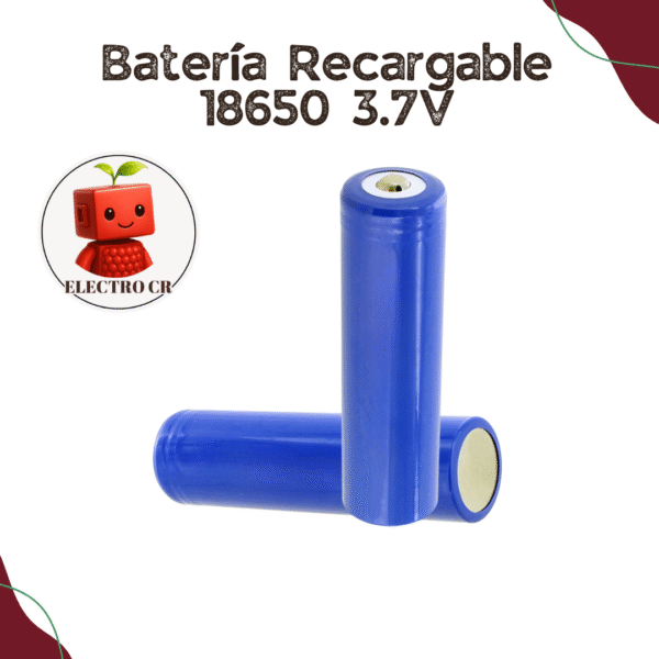 🔋 Batería Recargable 18650 3.7V