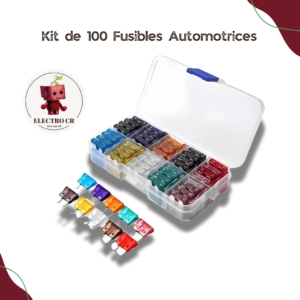Kit de 100 Fusibles Automotrices
