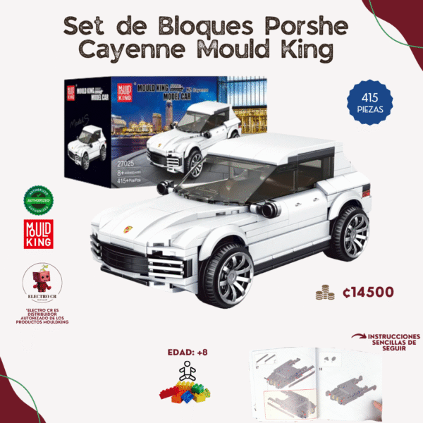 Set de Bloques Porshe Cayenne Mould King