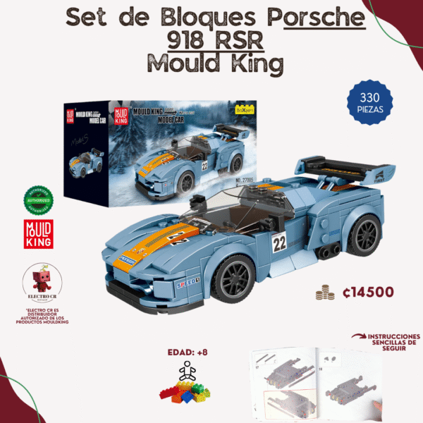 Set de Bloques Carro 918RSR MK