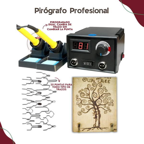 🔥Pirógrafo Profesional