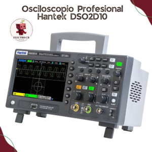 ⚡Osciloscopio Profesional Hantek DSO2D10