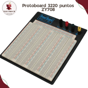 🔌Protoboard ZY-708 3220 Puntos