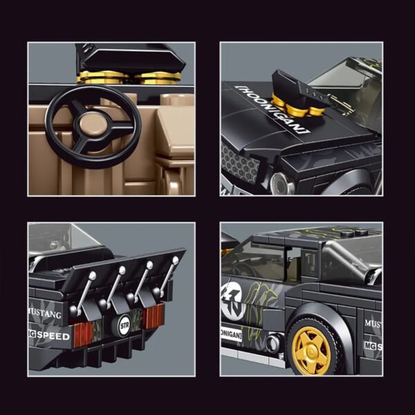 Set de Bloques Ford Mustang 1965 Mould King - Image 4