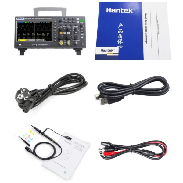 ⚡Osciloscopio Profesional Hantek DSO2D10 - Image 2