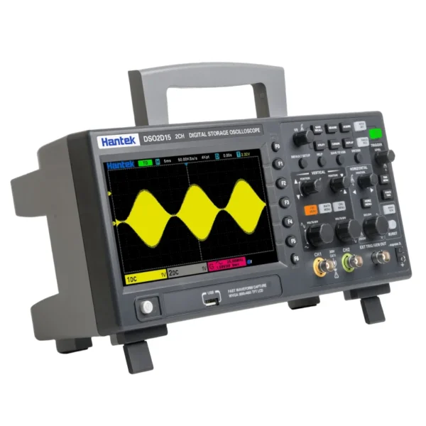 ⚡Osciloscopio Profesional Hantek DSO2D10 - Image 4