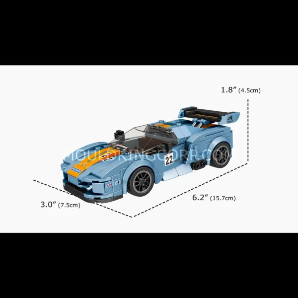 Set de Bloques Carro 918RSR MK - Image 6