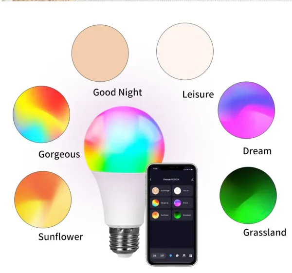 Bombillo Inteligente Wifi 18W