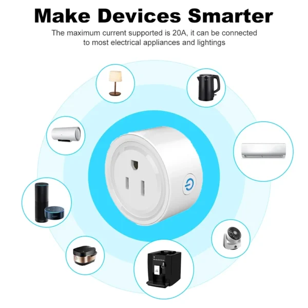 Enchufe Inteligente Wifi 20A - Image 2