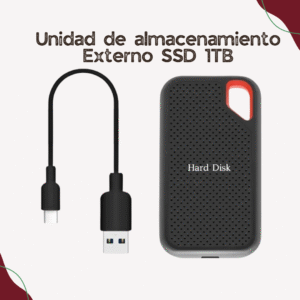 Unidad de almacenamiento Externo SSD 1TB