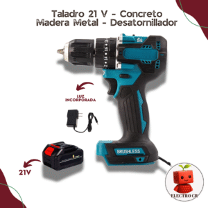 Taladro Alto Torque 21V
