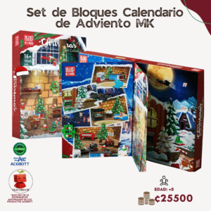 Set de Bloques Calendario de Adviento MK