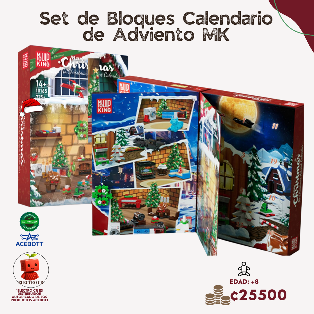 Set de Bloques Calendario de Adviento MK