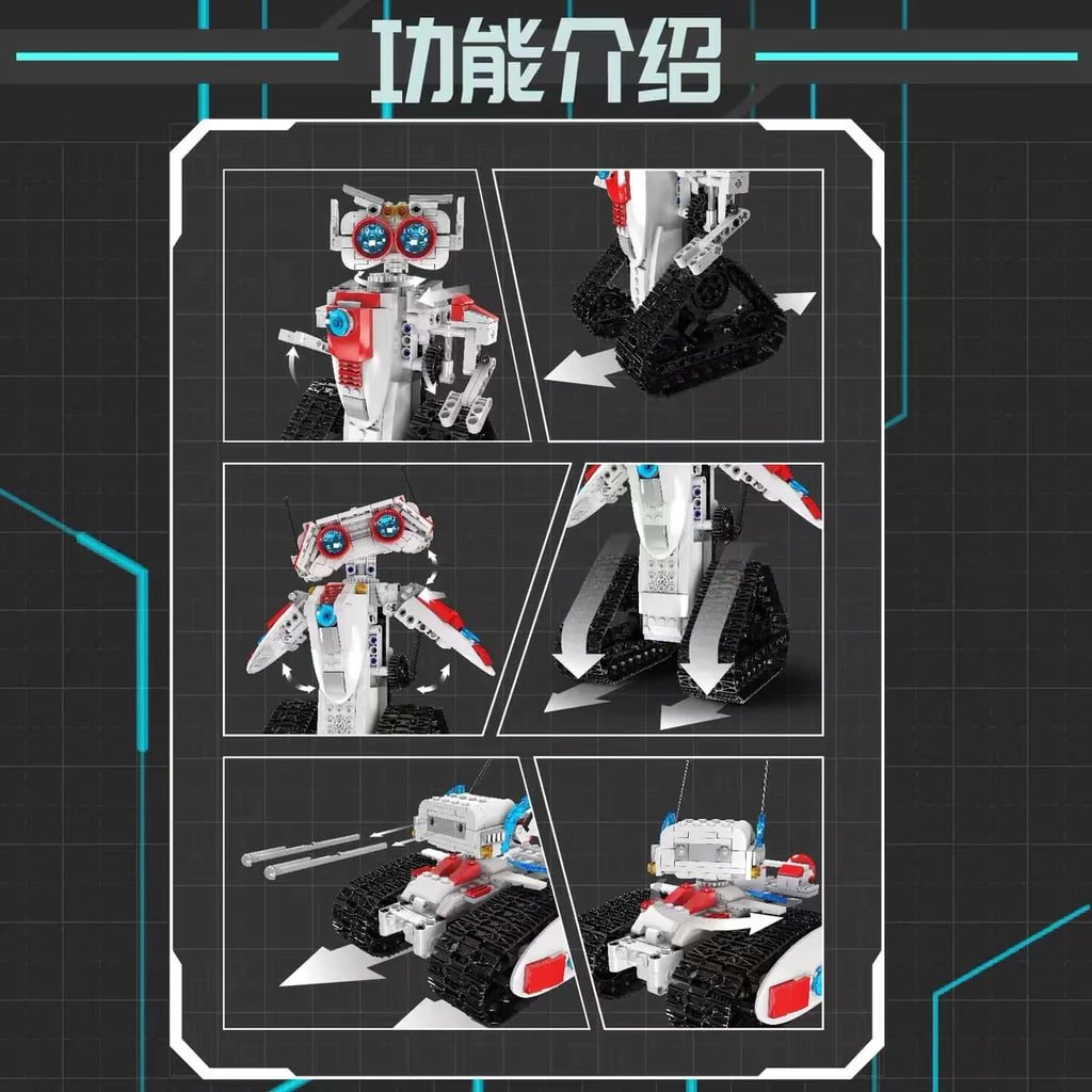 Set de Bloques Robot Transformer 3 en 1 - Image 3