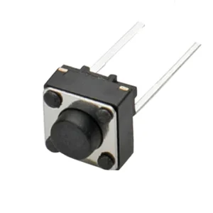 Botón pulsador 2 pines 5 unidades