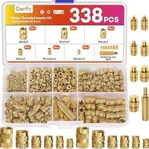 Kit de insertos metálicos para plástico