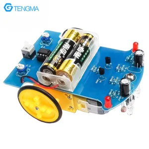 Carro seguidor de líneas - Práctica de soldadura