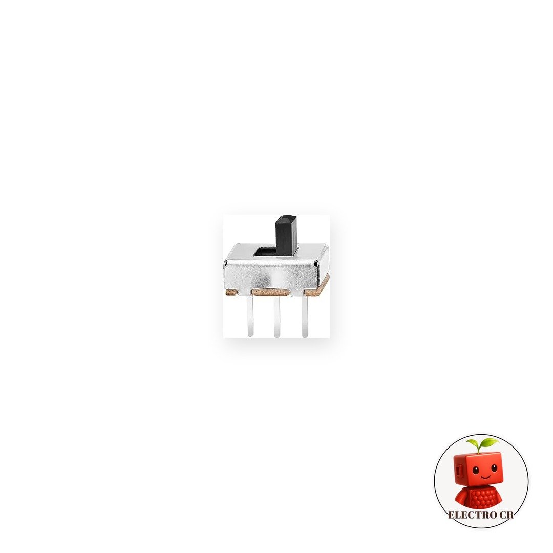 5 unidades Switch Deslizante SPDT (Slide Switch) 3 pines