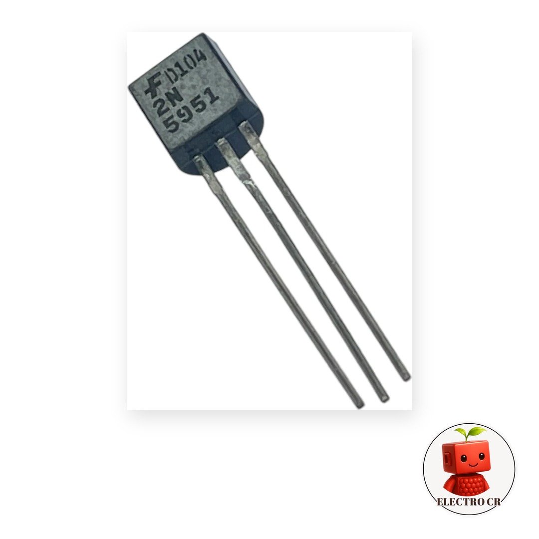 Transistor JFET 2N5951 Canal N TO-92