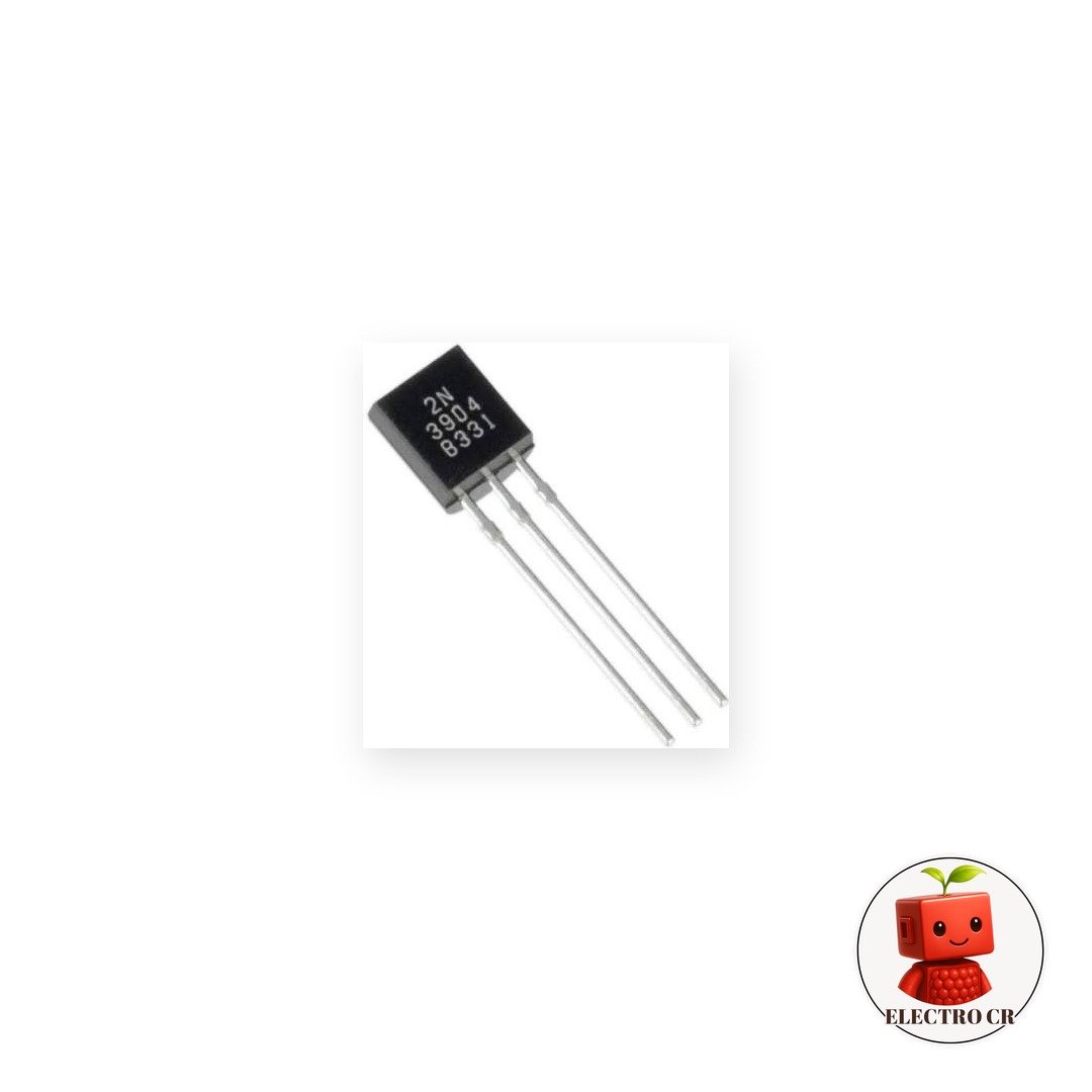 Transistor 2N3904 NPN TO-92 Propósito General