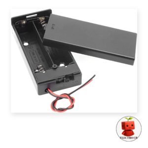 Portabaterías (Holder) para 2 Baterías 18650 sin Jack