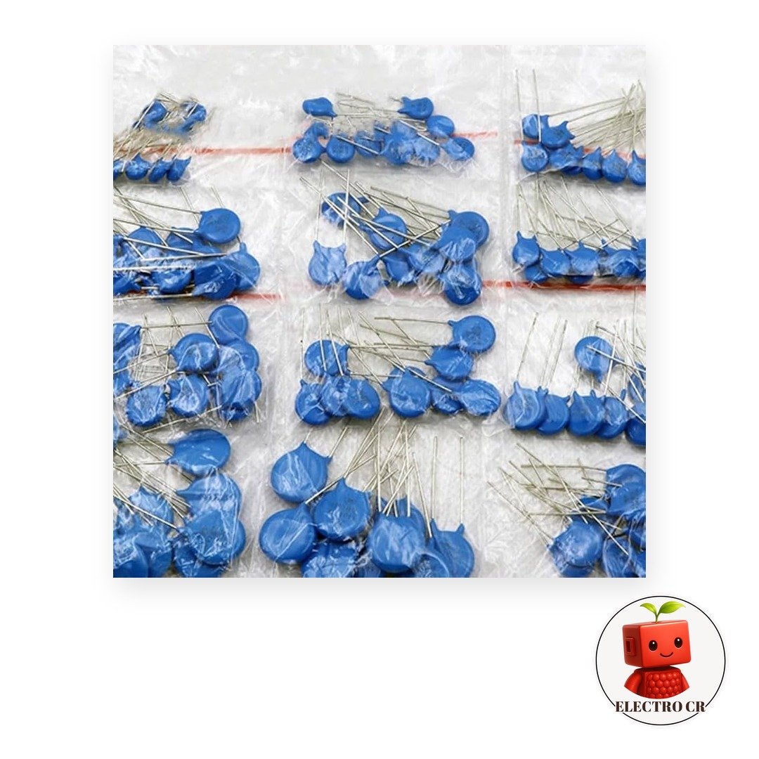Kit de Varistores VDR Surtidos 12 Valores 120 Piezas