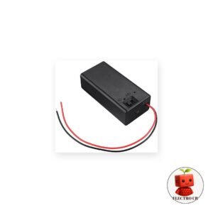 Portapilas (Holder) para Batería 9V con Switch y Cables