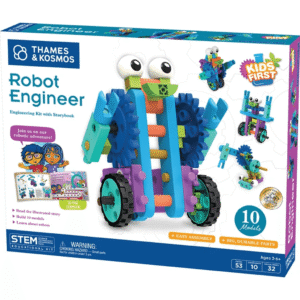 Kids First Robot Engineer Kit STEM 10 Robots Armables 53 Piezas | Thames & Kosmos
