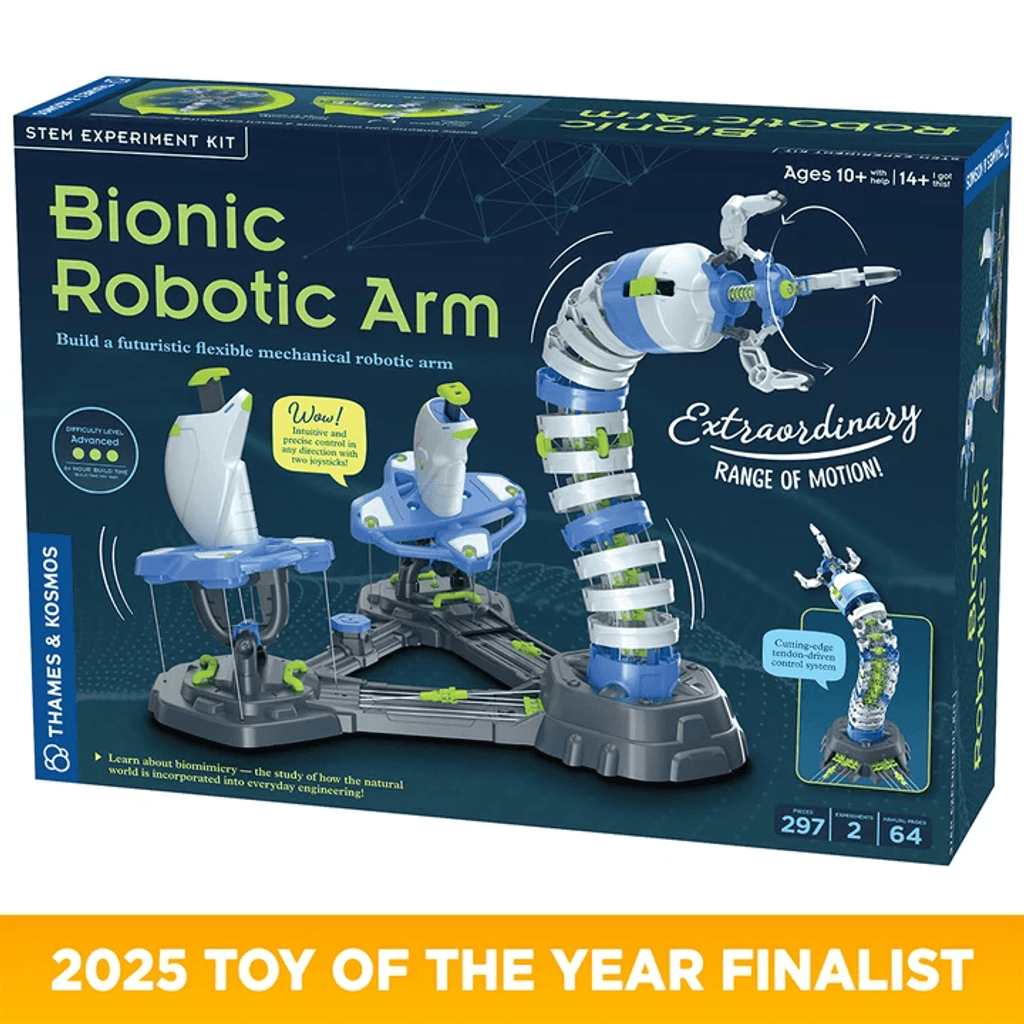 Bionic Robotic Arm Brazo Robótico Armable con Joysticks | Thames & Kosmos