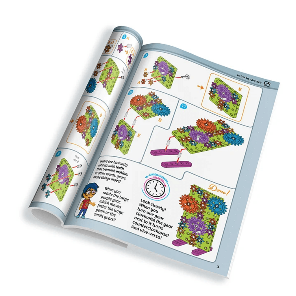Kids First Intro to Gears Kit de Engranajes para Niños 61 Piezas | Thames & Kosmos - Imagen 5