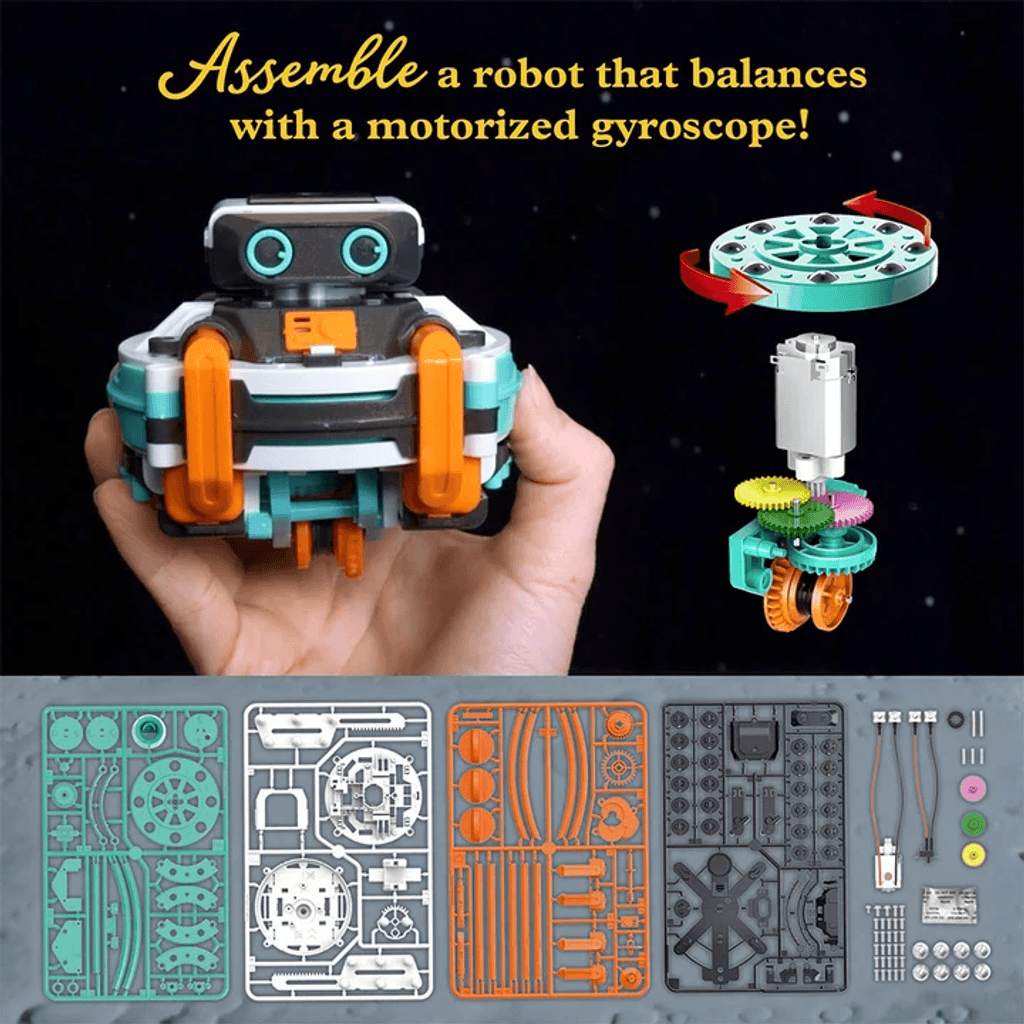 RoboRails Monorriel con Robot Giroscópico 186 Piezas | Thames & Kosmos - Imagen 5
