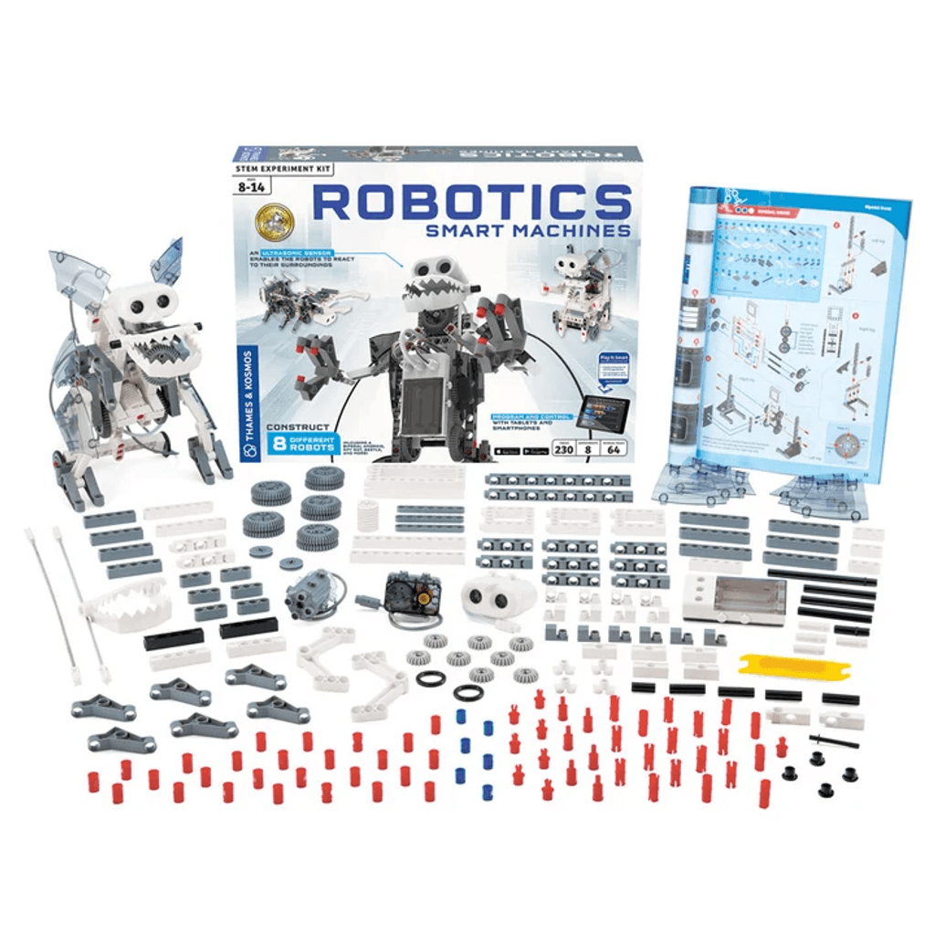 Smart Machines Kit de Robótica Programable 8 Robots 230 Piezas | Thames & Kosmos - Imagen 7