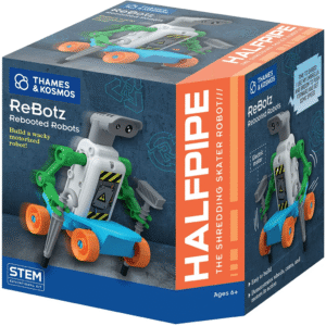 Robot Patinador Armable ReBotz Halfpipe 13 Piezas | Thames & Kosmos