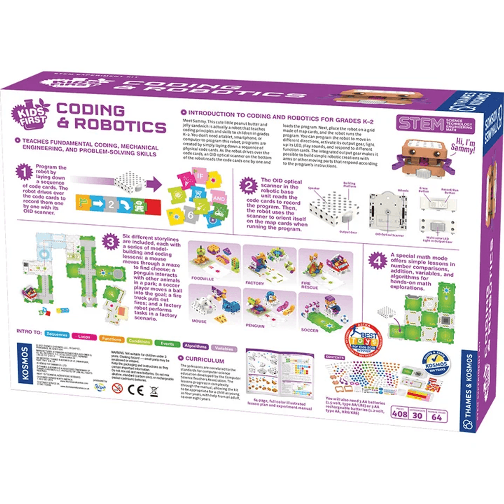 Kids First Coding & Robotics Kit de Programación para Niños Sin Pantallas | Thames & Kosmos - Imagen 4