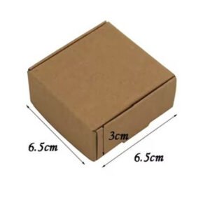 Caja de Cartón Kraft 6.5x6.5x3cm