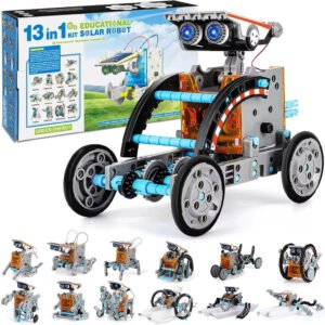 Robot Solar Armable 12 en 1 Kit STEM 190 Piezas | Sillbird