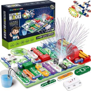Kit de Circuitos Electrónicos STEAM 300 Piezas para Niños