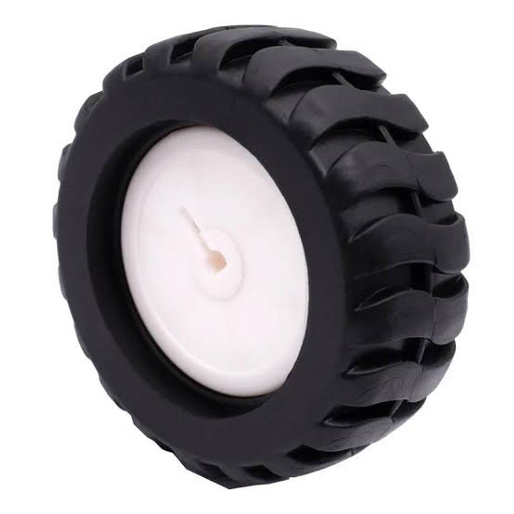 Llanta de Hule Todo Terreno 43x19mm para Motor N20 Eje D