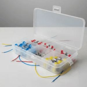 Kit 50 Conectores Termoencogibles con Estaño 26-10 AWG
